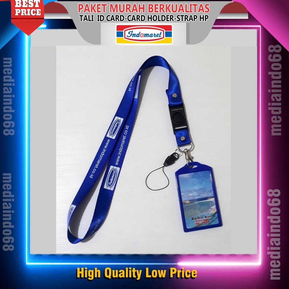 

41 INDOMARET Lanyard ID CARD/Gantungan ID Card-Tali Strap (Paket Murah) 41