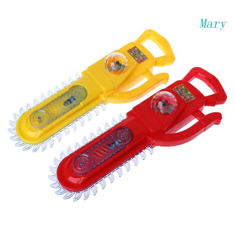 Mary Magical Imaginary Flash Electric Chainsaw Anak Kids Untuk Bermain Mainan Edukasi G