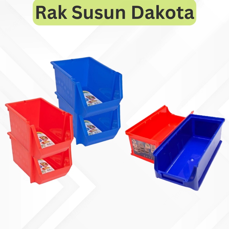 Rak Susun Panjang 21cm &amp; 10cm - Rak Dakota Ukuran S &amp; L