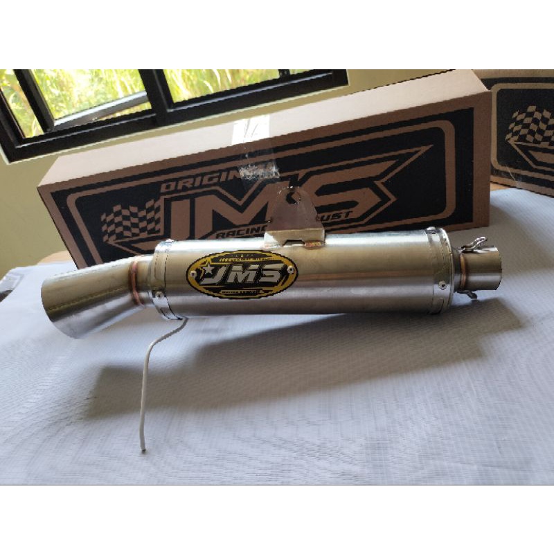 slincer knalpot JMS ORIGINAL inlet 38 mm Cha corong Thailand