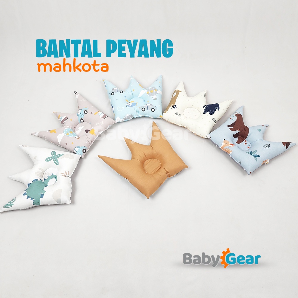 Bantal peang bayi/bantal mahkota/bantal crown