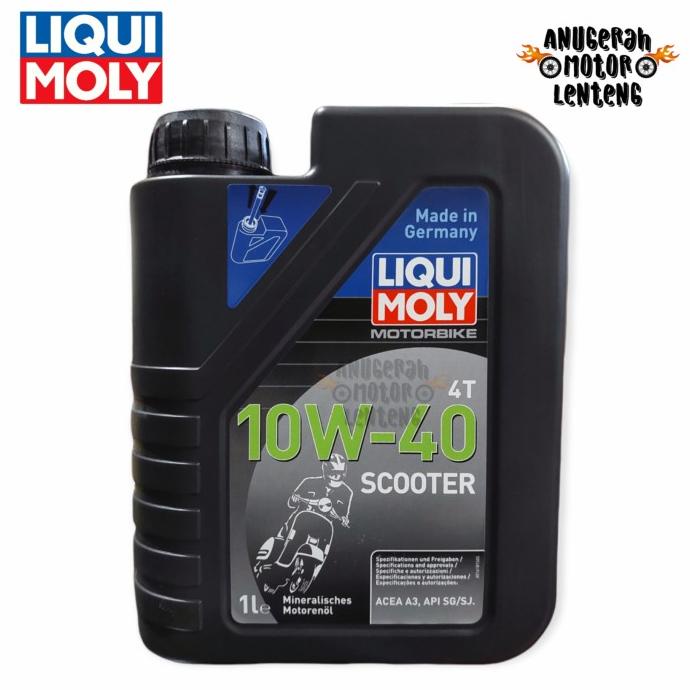 Oli Matic Liqui Moly Scooter 4T 10W 40 1L Terlaris