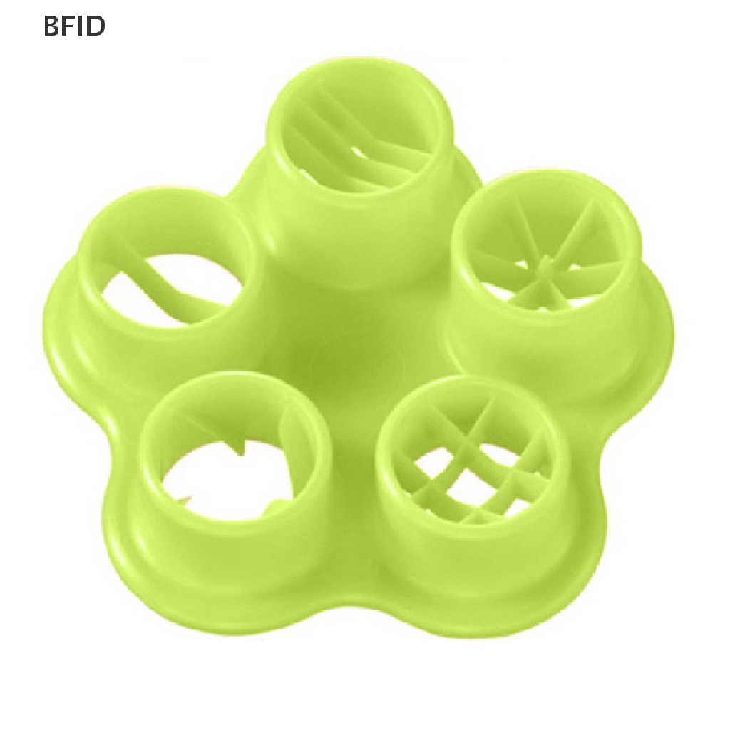 [BFID] 5in1 Alat Pemotong Sosis Hot Dog Set Ham Cutter Dapur Cutg Cetakan Makan Siang DIY [ID]