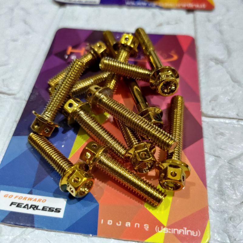 BAUT PROBOLT FLOWER HENG STAINLESS BAUT PROBOLT CVT BEAT VARIO 110 SCOOPY VARIO 125 VARIO 150 MIO SPORTY NOUVO