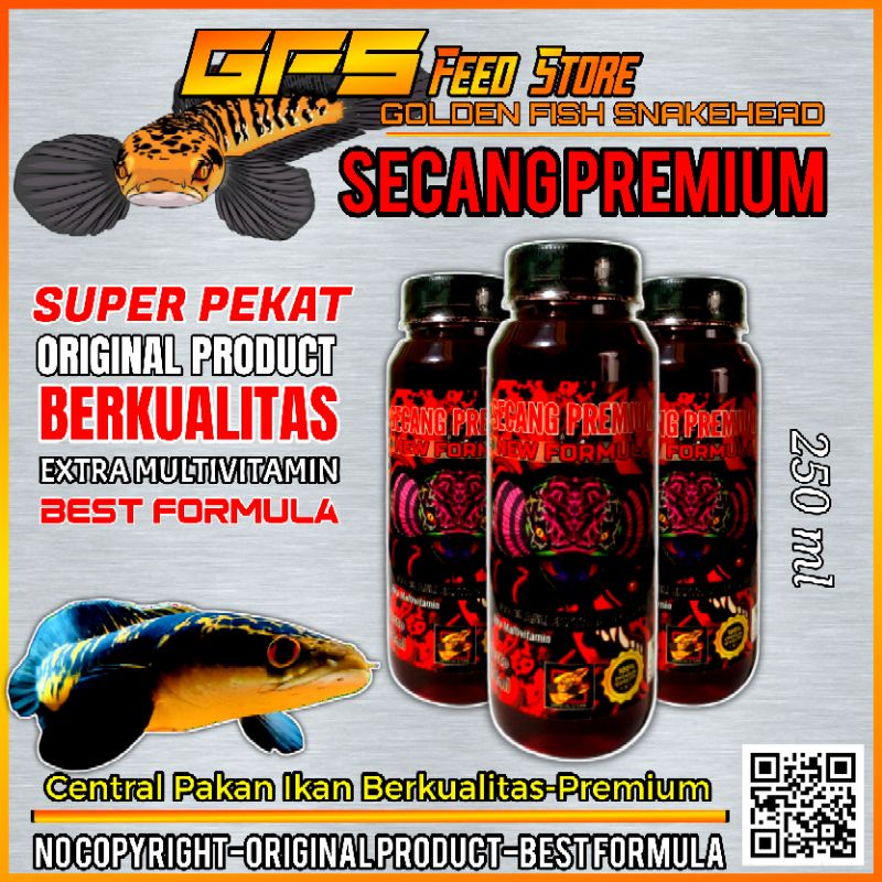 Ekstrak Secang Premium Original Gfs For all Fish 250ml