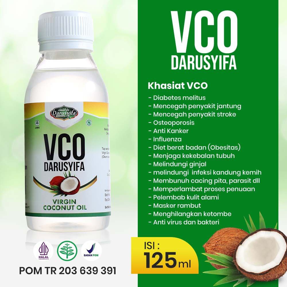 Minyak VCO Virgin Coconut Oil Minyak Vco Untuk Bayi Darusyifa