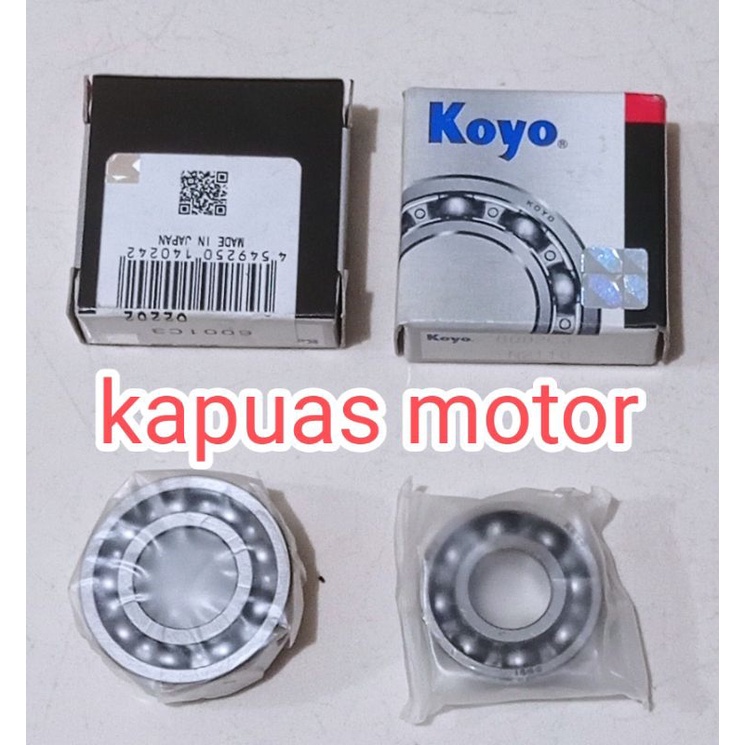 bearing lahar Noken as beat scoopy spacy karbu original koyo japan 2 pcs