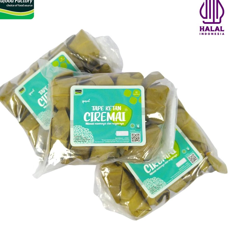 

[KODE 1920] Ciremai Tape Ketan Hijau Daun Jambu - 10 Bungkus
