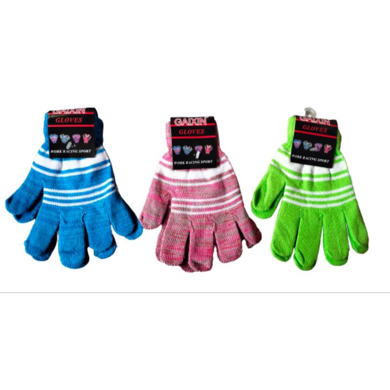 SARUNG TANGAN RAJUT SALUR ( Untuk Anak 7-10th )