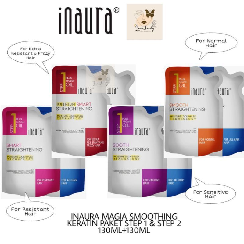 PELURUSAN RAMBUT INAURA KERATIN || SMOOTHING KERATIN INAURA || INAURA MAGIA SMOOTHING KERATIN INAURA || SMOOTHING KERATIN SISTEM SHOOT INAURA