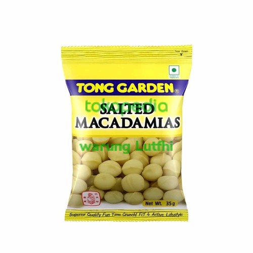 

Tong garden macadamias lightly 40gr pak