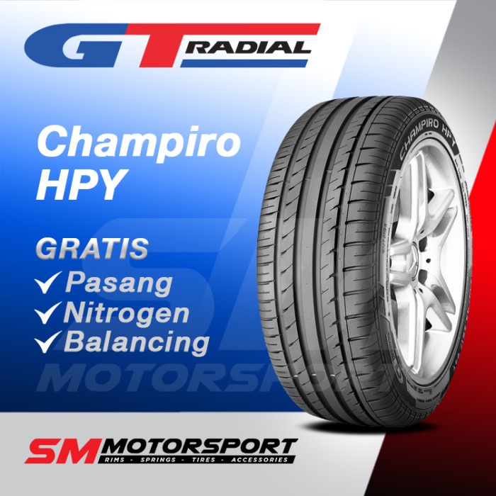 [PROMO] GT Radial Champiro HPY 205/40 ZR18 Ban Mobil
