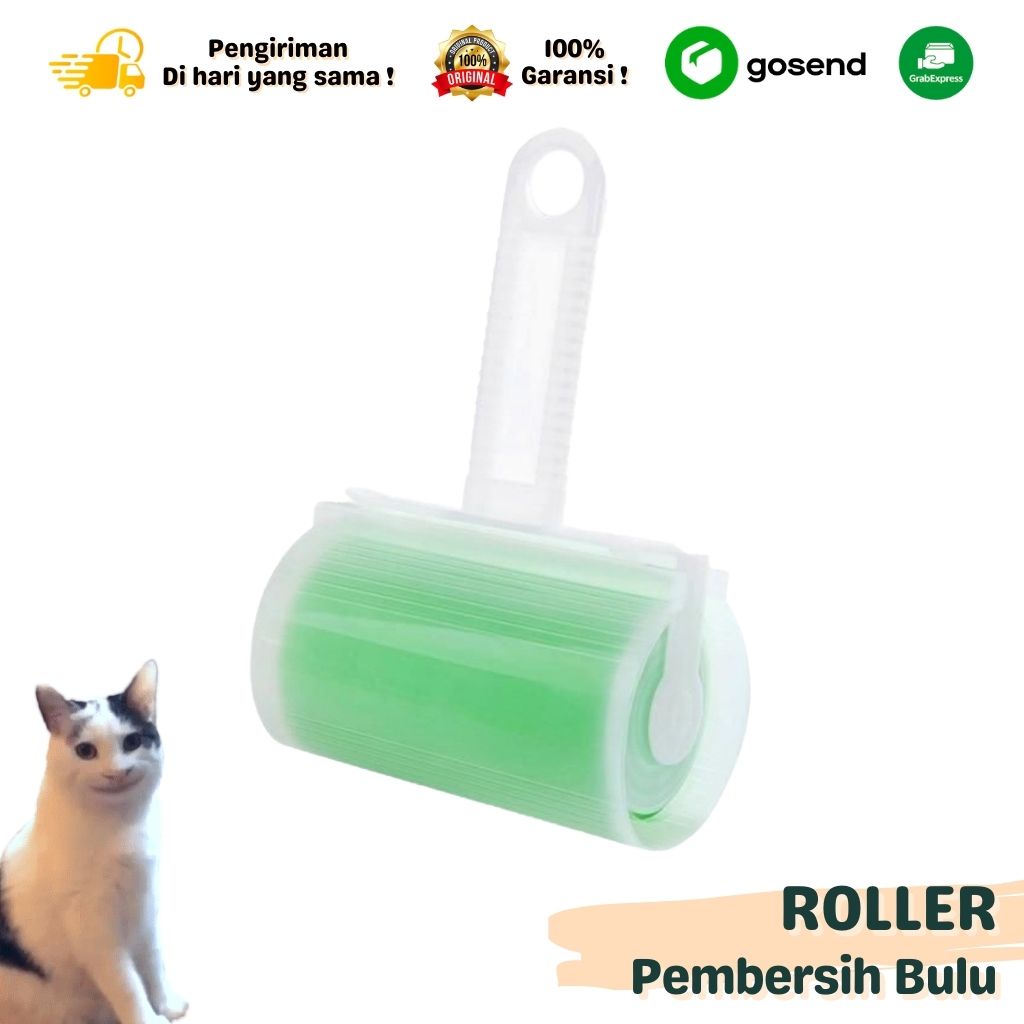 Pembersih Bulu Hewan Rontok ROLLER BULU Lengket Bisa Dicuci