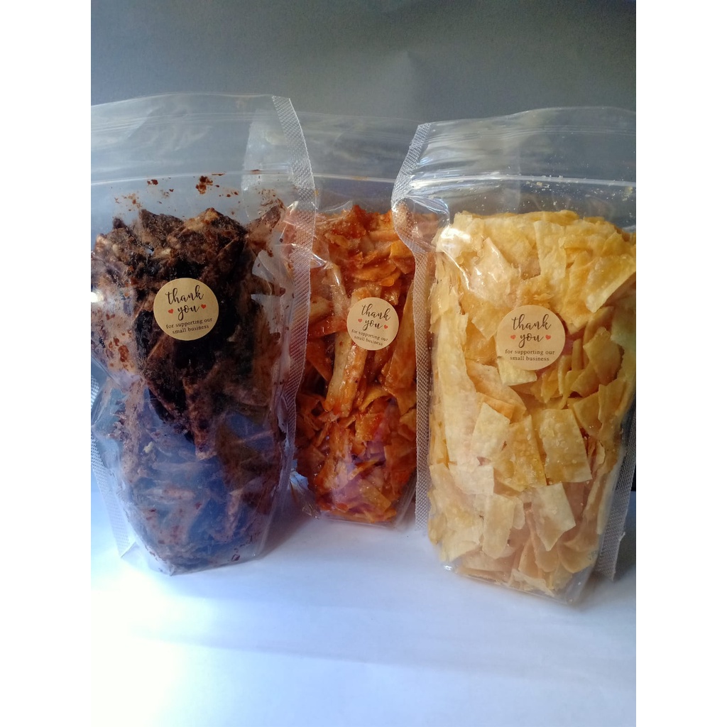 

Keripik Singkong Original / Pedas / Coklat 200 gr