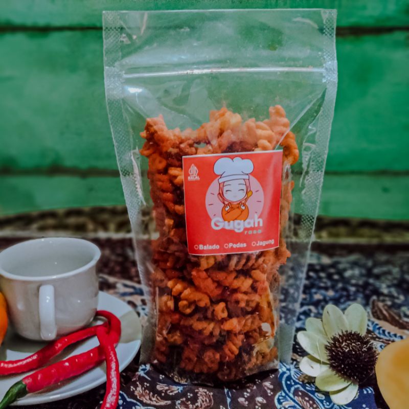 

Makaroni Spiral \ Fusili ( Pedas Banget )