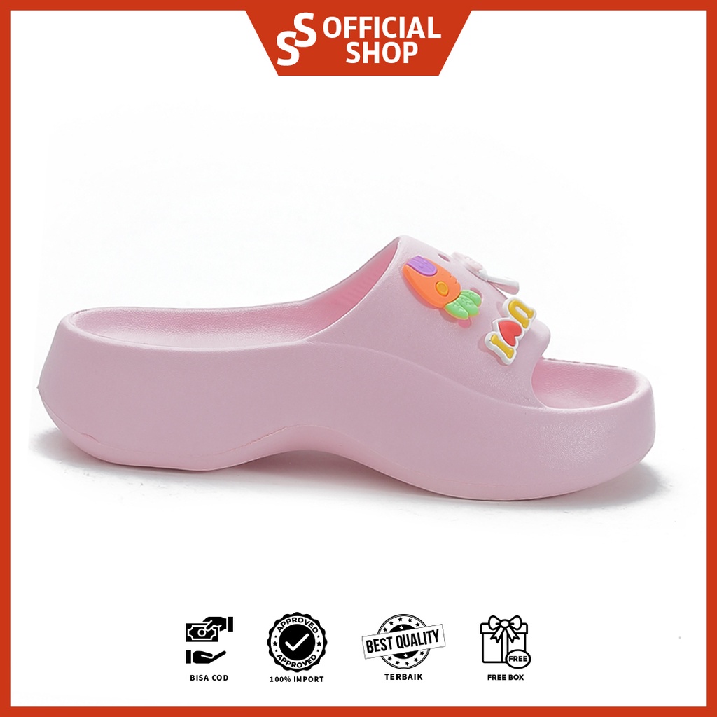 [Original Ber-Hologram] SNEAKYSHOES SANDAL JELLY WANITA KOREAN - 2268