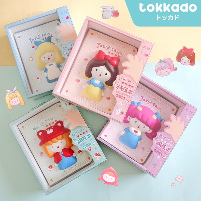 

TOKKADO Fairy Tales Squishy Planner Notebook Agenda Buku Catatan Lucu
