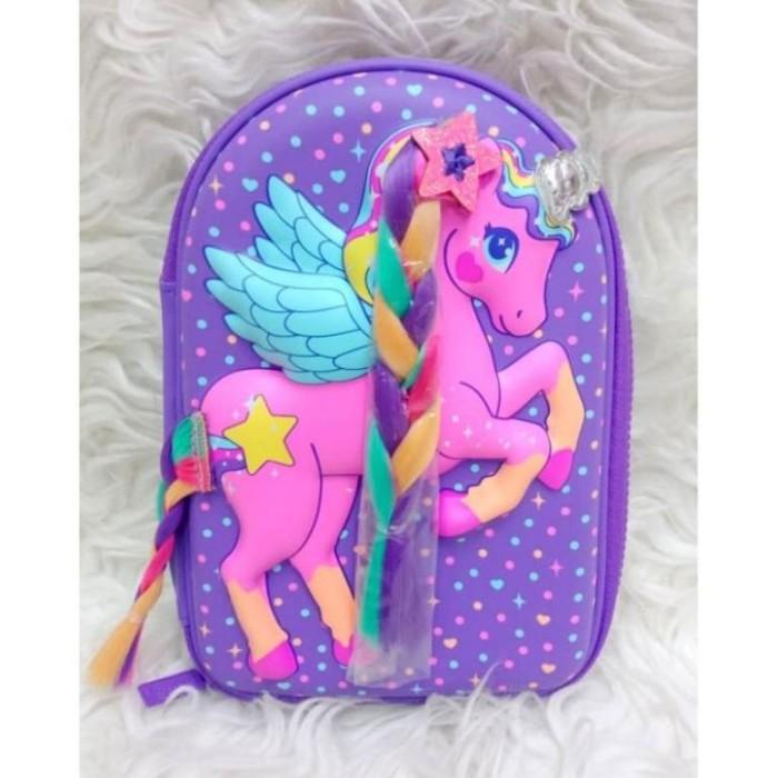 

TEMPAT PENCIL KOTAK PENCIL ATK ANAK SEKOLAH MOTIF UNICORN HARDTOP ALA