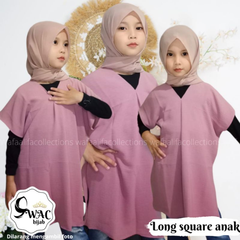 Long square anak termurah / long square nagita anak terkece