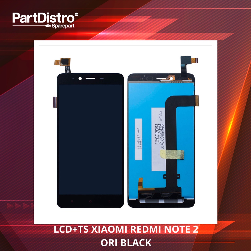 LCD+TS XIAOMI REDMI NOTE 2 ORI BLACK