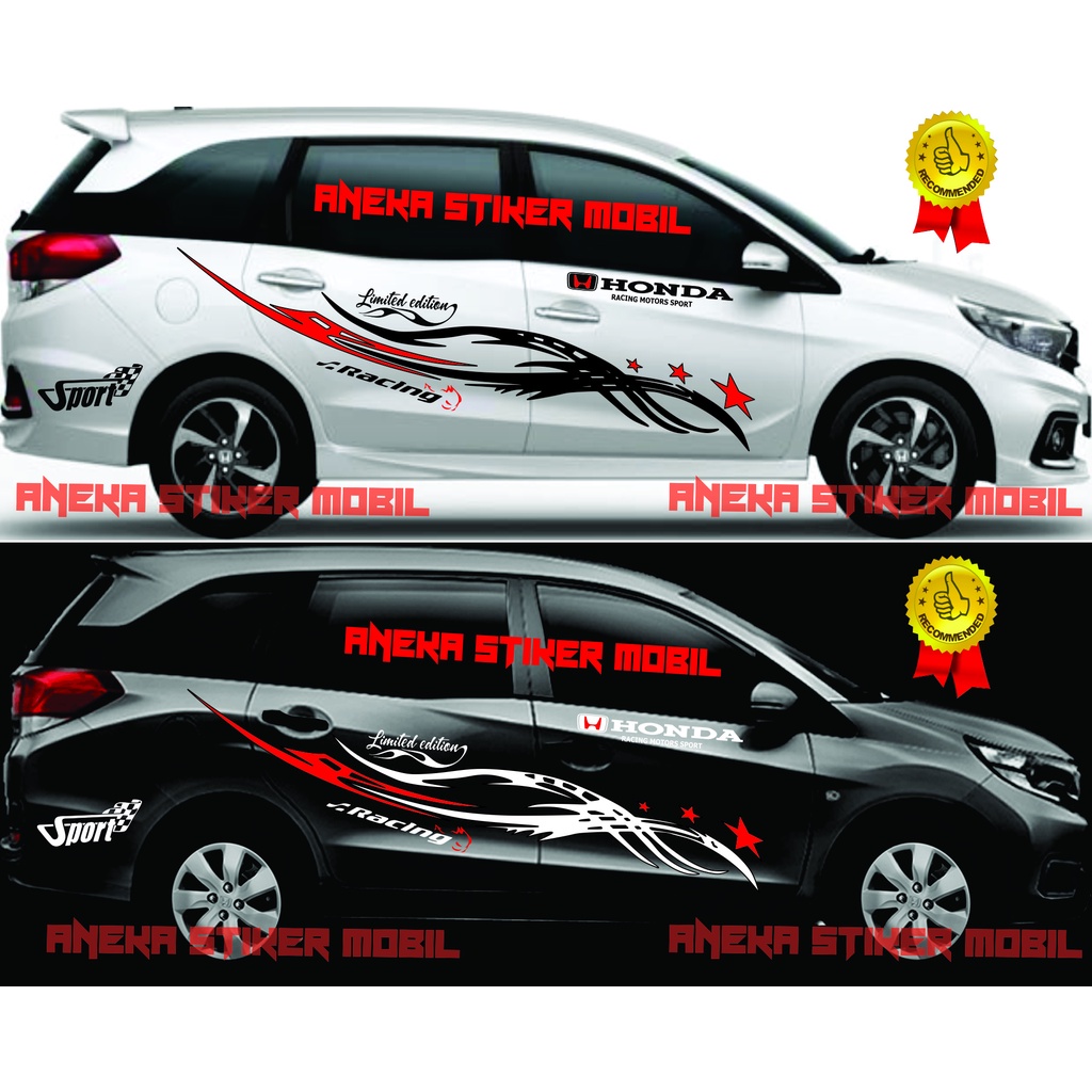 Stiker Mobil Mobilio Aksesoris Stiker Body Mobilio Cutting Sticker Honda Mobilio