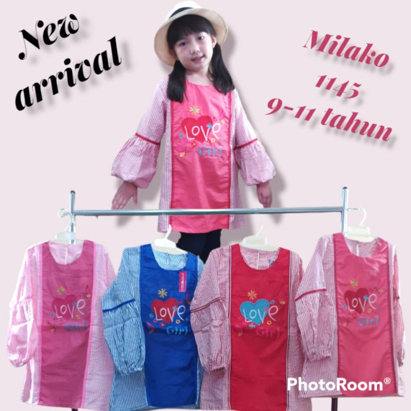 Atasan Katun Anak 9-11 tahun / baju anak perempuan