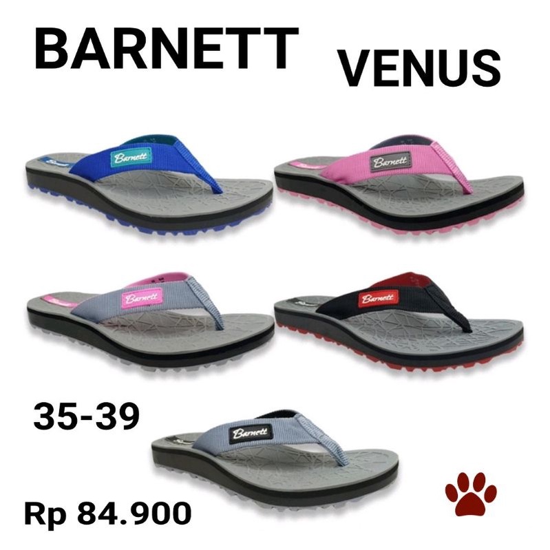 SANDAL MURAH JAPIT BARNETT VENUS TERBARU KEKINIAN KEREN SPORTY TRENDY ELEGANT