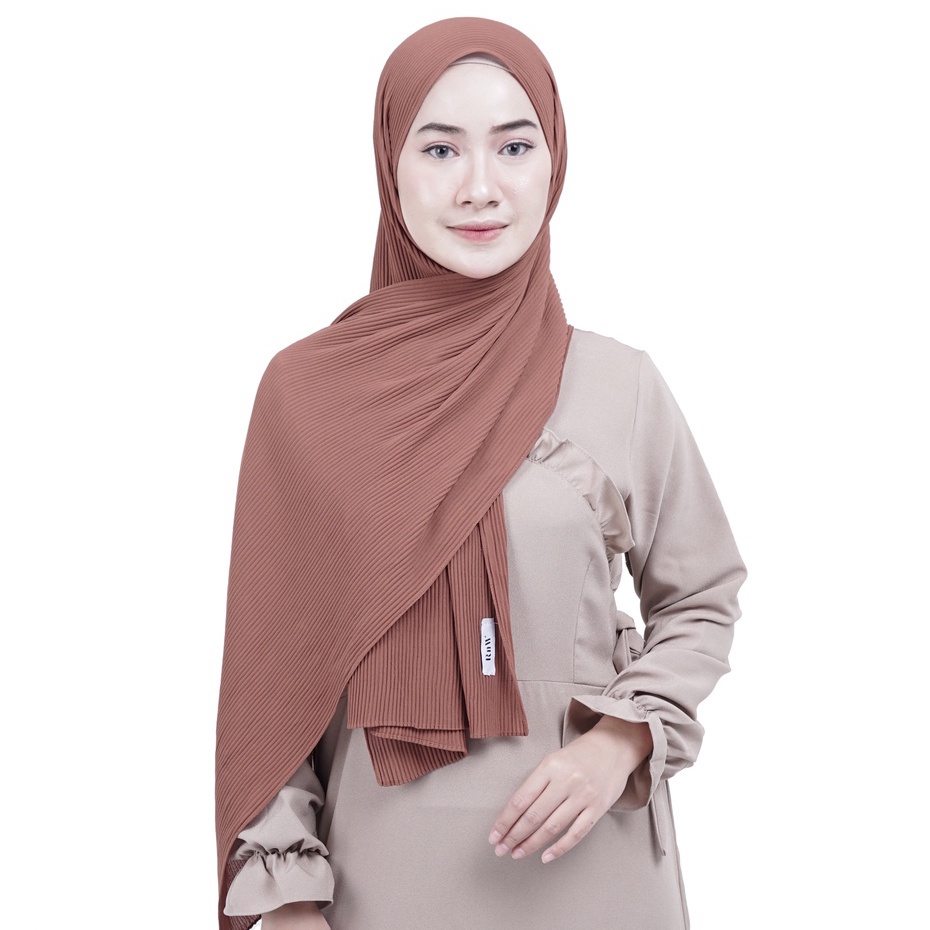 PASHMINA PLISKET BAHAN CERUTY / PASHMINA PLISKET / BAYAR DI TEMPAT/PROMO/DISKON