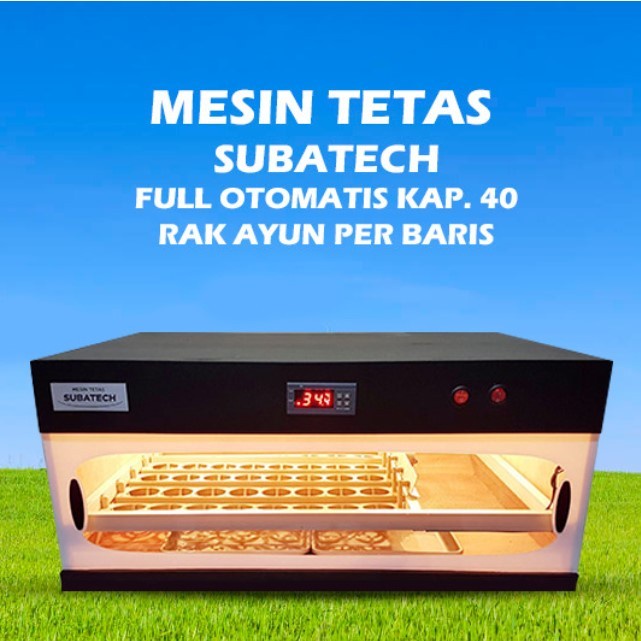 ~~~] Mesin Tetas Full Otomatis Rak APB Kap. 40 Telur Ayam Bebek Burung