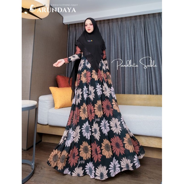 PANDITA SABLE SET GAMIS DAILY DRESS SYARI BY JOZA CLOTHING