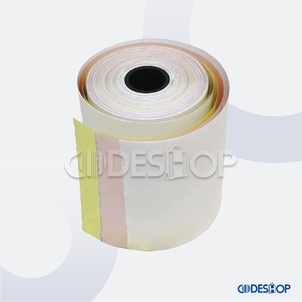 KERTAS STRUK NCR 75 X 60 MM 3 PLY ROLL PRINTER DOT MATRIX EPSON