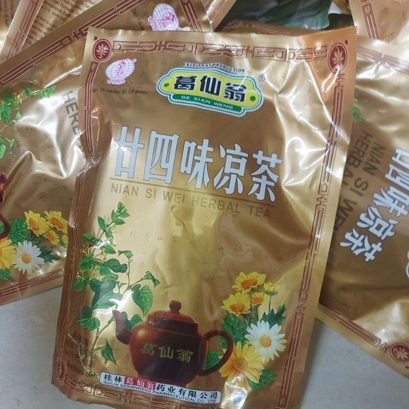 

NIAN SI WEI HERBAL TEA ISI 16 sachet