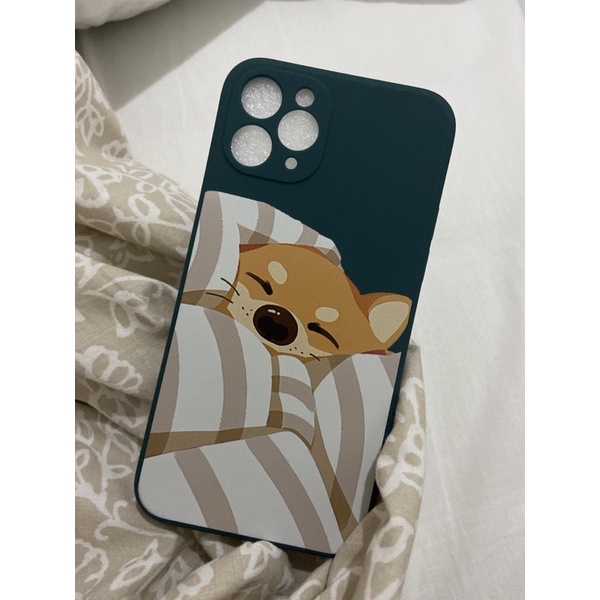 Iphone 11 pro Cute Doggy Cartoon Silicon Case