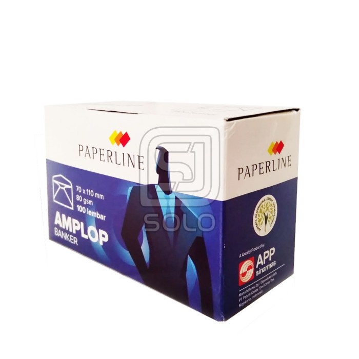 

Amplop Paperline Polos Kecil (uk. 70 x 110 mm) 1Dus
