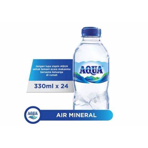 

Ay00! Aqua Mini 330 ml Air Kemasan Isi 24 Botol Per Dus
