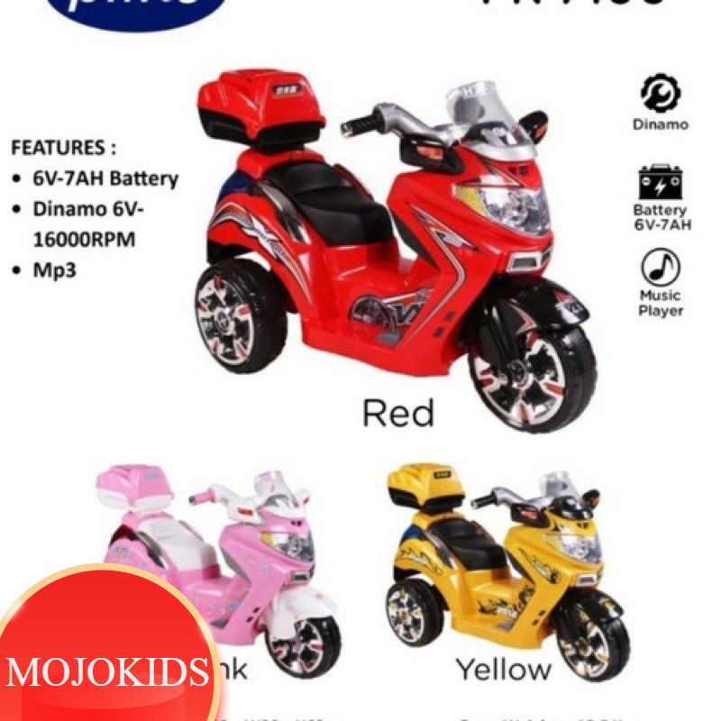 MOJOKIDS - MAINAN ANAK MOTOR AKI PLIKO NMX