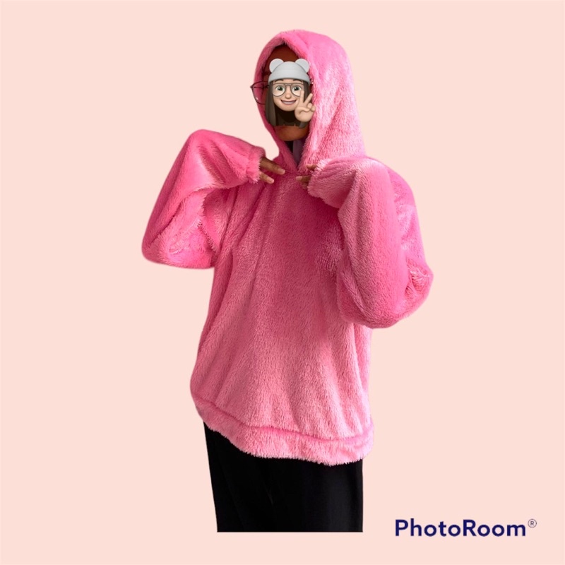 JAKET SHERPA WANITA HOODIE SHERPA JAKET BULU HOODIE BULU