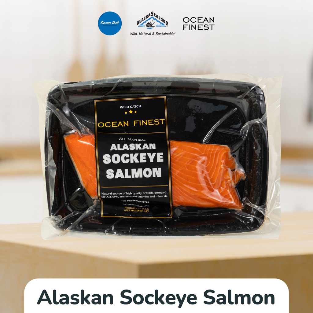 

Ocean Finest Sockeye Salmon - (Alaskan Sockeye Frozen) 200gr