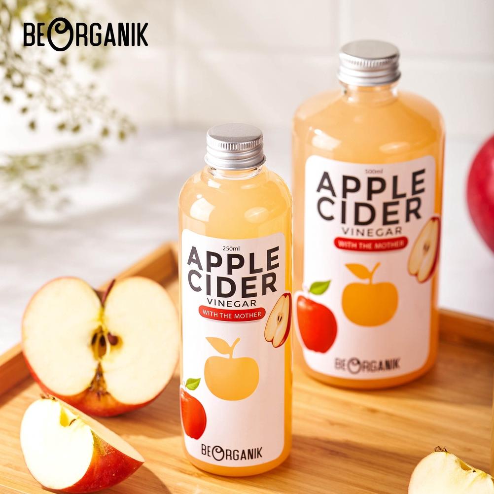 

2.2 Beorganik Apple Cider Vinegar / Cuka Apel Organik With The Mother Cuci Gudang