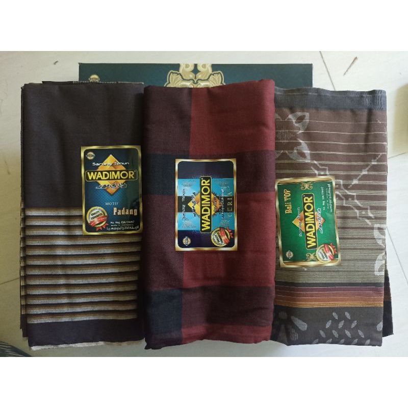Sarung Wadimor MOTIF CERIA BALI TOP PADANG