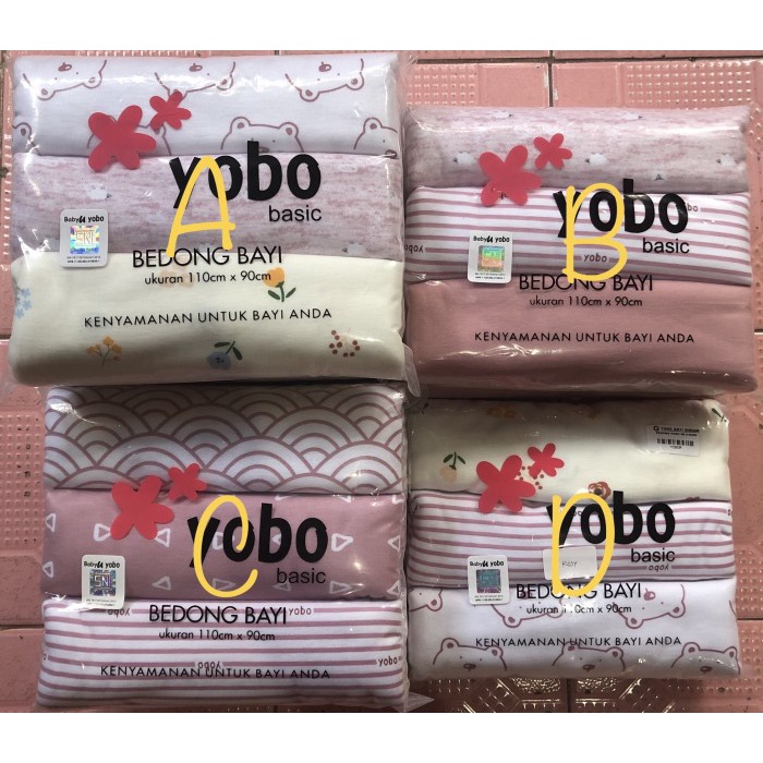 Bayi Yobo Baby Swaddle / Kain Bedong Bayi