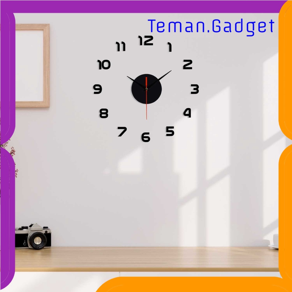 TG-PJM EMOYO Jam Dinding DIY Wall Clock Model Simple 30 CM - DIY-201