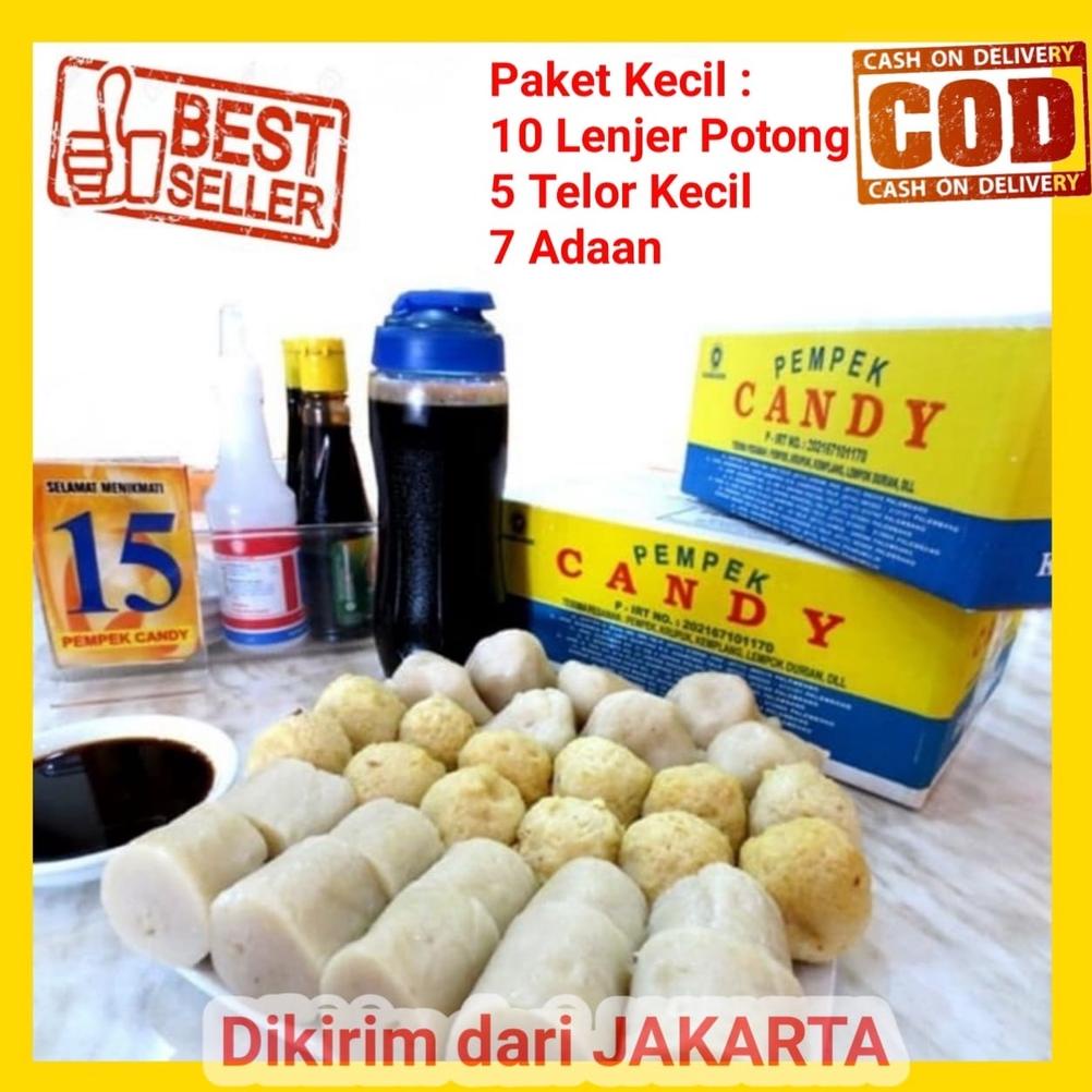 

[BC8] Pempek Candy Palembang Asli Paket Ampera Kecil Empek Empek Mpek mpek 8679