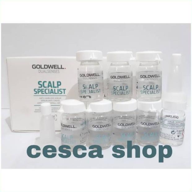 Goldwell Dualsenses Scalp Specialist Anti Hair Loss Serum 8 x 6 ml Hair Tonic Rambut Rontok Hairloss