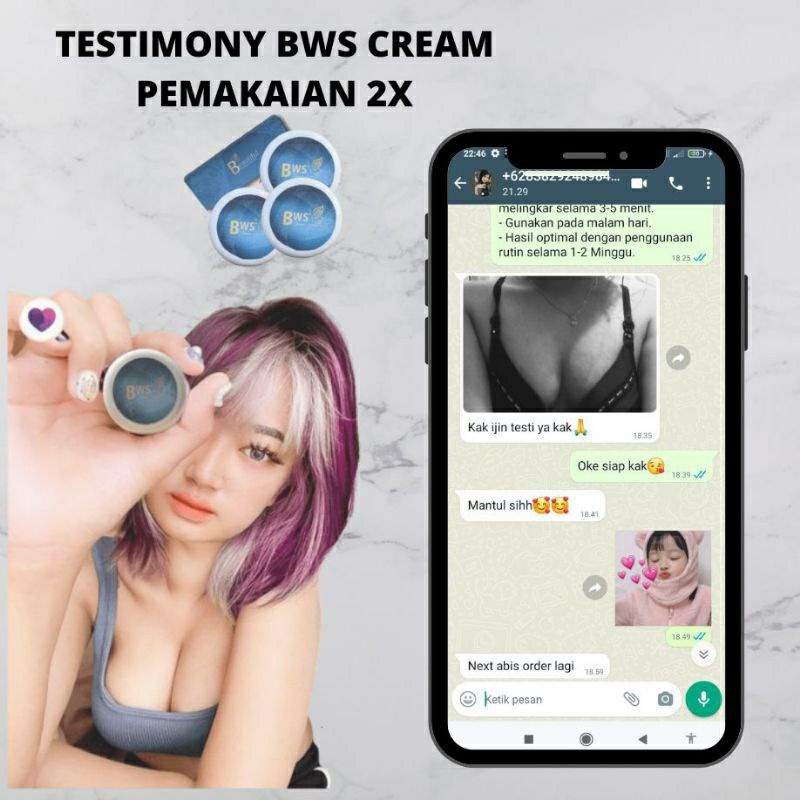 CREAM BEAUTIFUL WOMAN SECRET (BWS) BONUS SPORT BRA