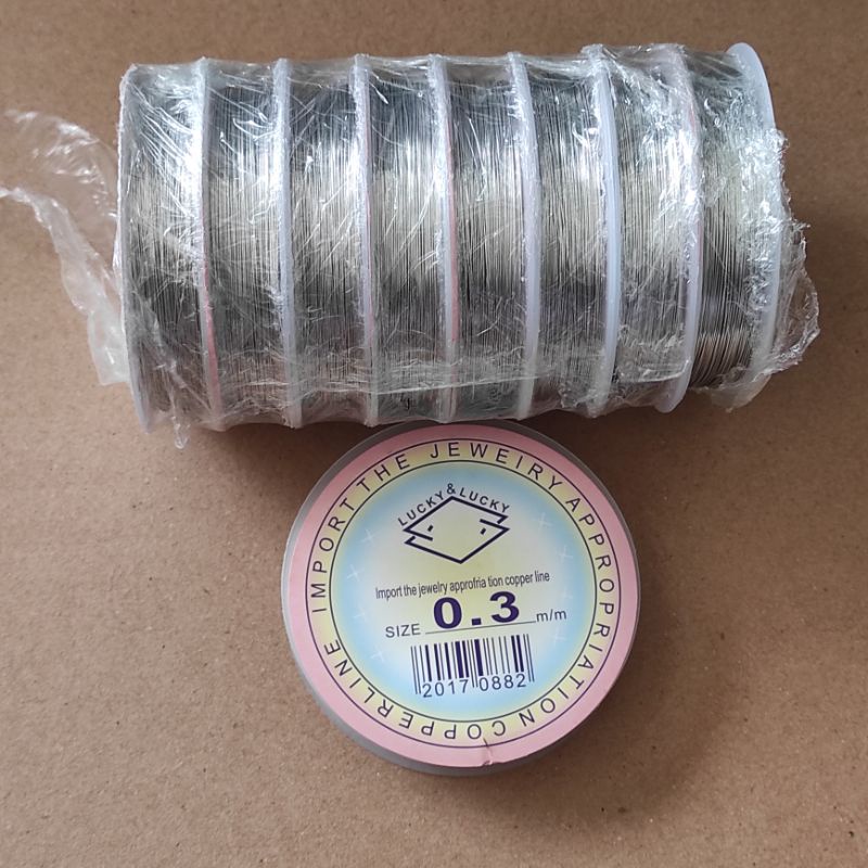 1pcs cooper wire ukuran 0.3mm
