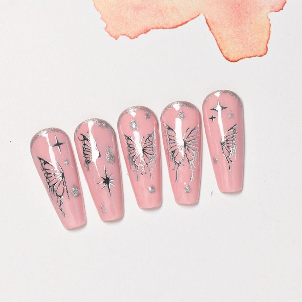 Solighter Stiker Kuku Baru Nail Decals Nail Art Hologram