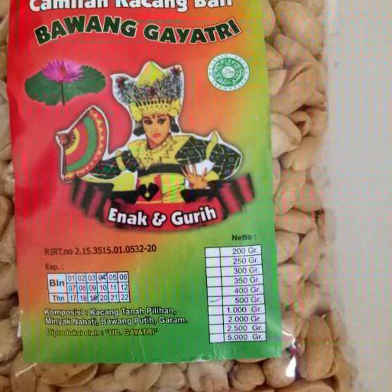 

Discount [FG2] Kacang bawang Bali Gayatri 1kg "Fresh Stock