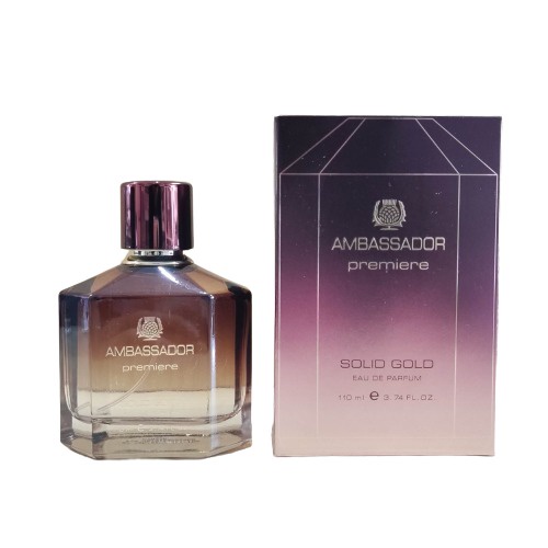 PARFUM PRIA WANITA AMBASSADOR PREMIERE SOLID GOLD EDP 110ML