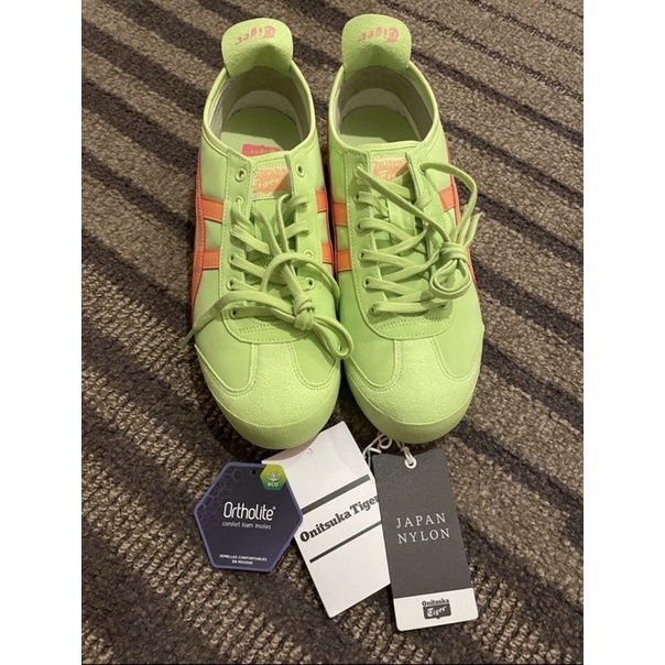 Onitsuka Tiger Jepang Japan Green Orange Hijau Limited Edition ORI uk 39